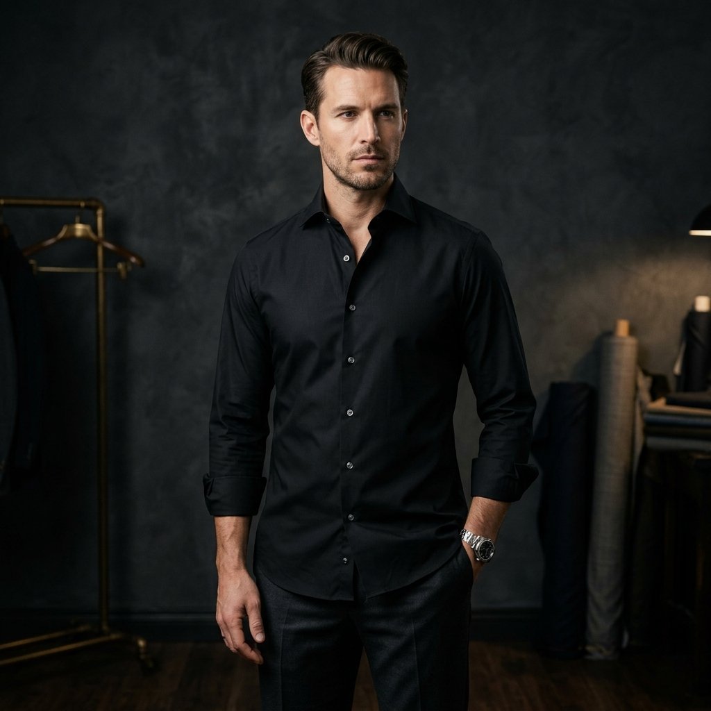 Premium Classic Black Shirt
