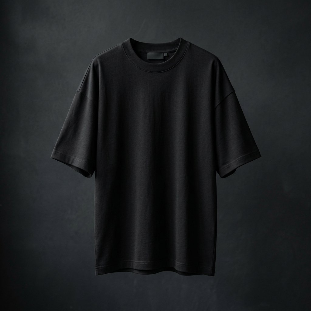 Essential Black Oversized T-Shirt