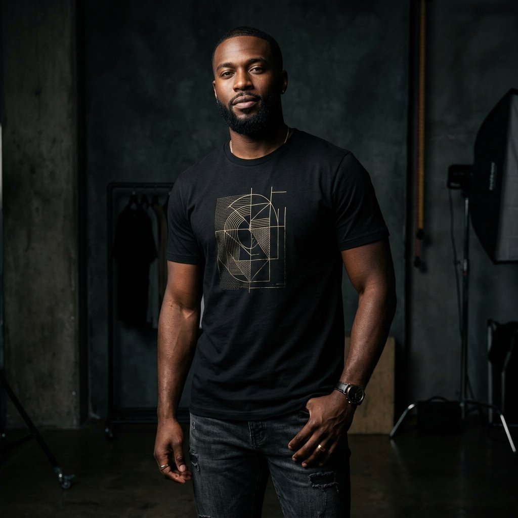 Urban Gold Graphic T-Shirt